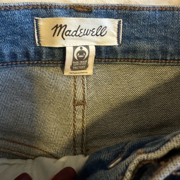 NWOT MADEWELL Kick Out Jeans -W25 - Picture 13 of 15